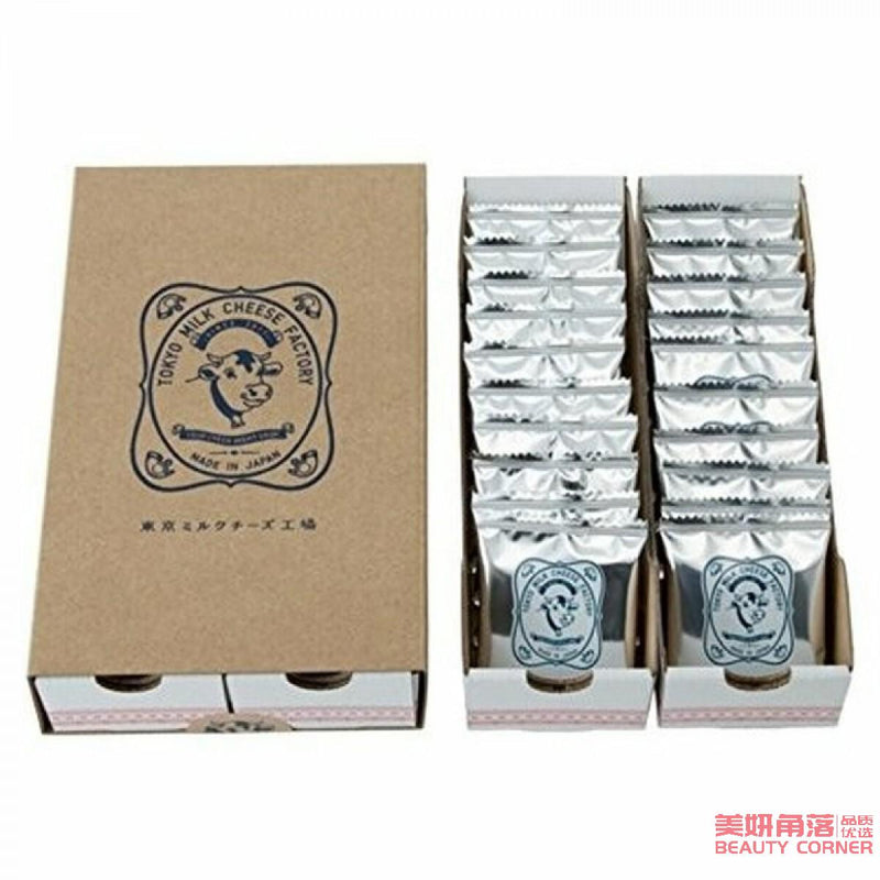 【自营】日本TOKYO MILK CHEESE FACTORY东京牛奶芝士工厂 海盐卡芒贝尔干酪饼干 20枚装