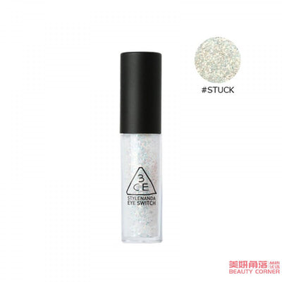 【自营】韩国3CE 一滴泪液体眼影EYE SWITCH超闪珠光 #STUCK 金色珠光 4.5g