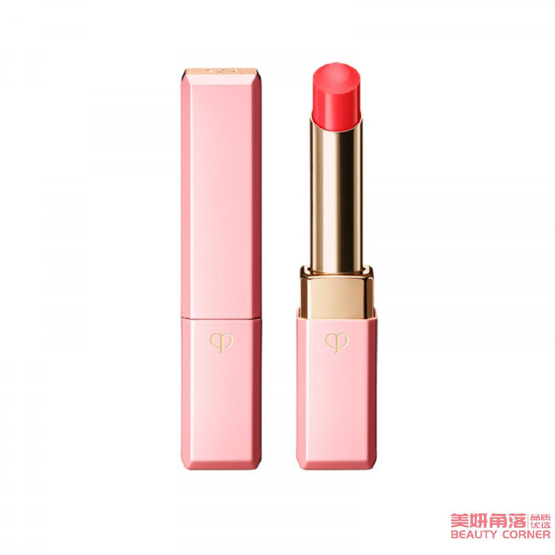 【自营】日本CLE DE PEAU BEAUTE 日本本土版 CPB肌肤之钥 樱花润唇膏 2.8g 三色可选 N2-RED 薄荷绯红 粉管口红 滋润保湿 淡化唇纹