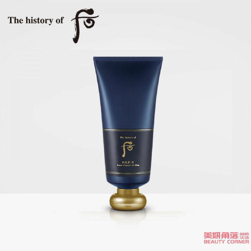 【自营】韩国THE HISTORY OF WHOO后 拱辰享男士洗面奶 180ml 拱辰享君泡沫洁面膏