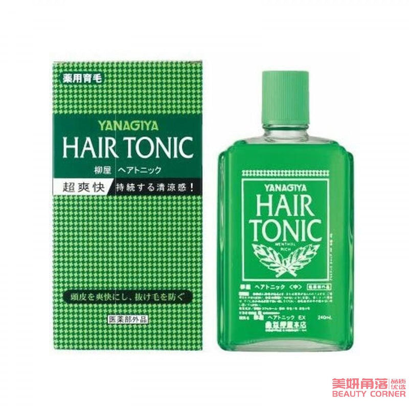 【自营】日本YANAGIYA 柳屋本店 药用生发发根营养液 240ml
