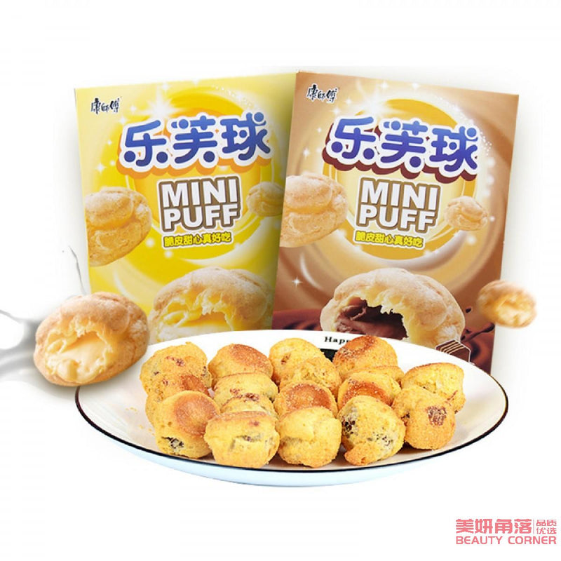【自营】中国MASTER KONG康师傅 乐芙球 泡芙 60g 草莓味