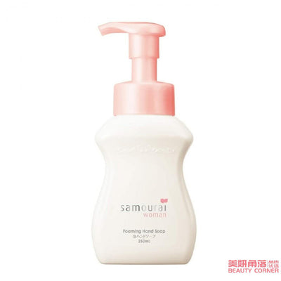 【自营】日本Samourai woman 香水型泡沫洗手液 250ml 经典玫瑰香