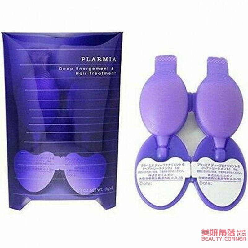 【自营】日本Milbon玫丽盼 Deesse护理发膜 plarmia 6 浅紫发丝蛋白发膜 9g*2 轻微受损发质适用
