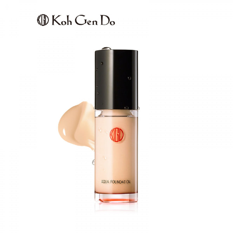 【自营】日本KOH GEN DO江原道 水漾美肌养肤粉底液 30ml 干油皮保湿提亮持久裸妆 002 粉调二白