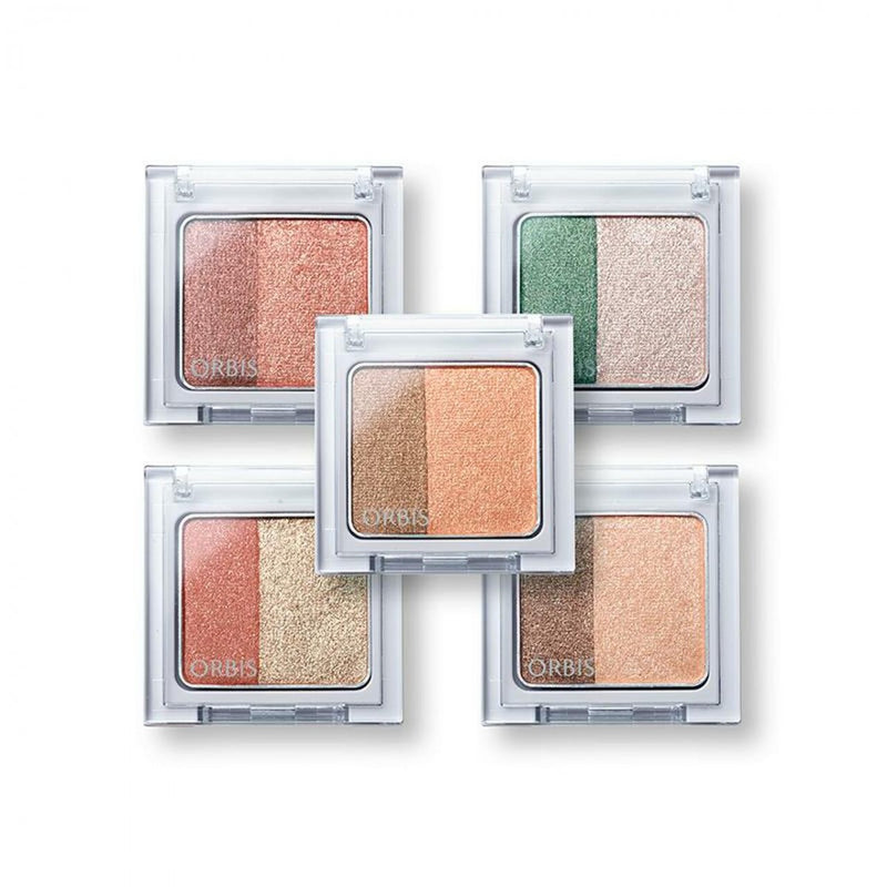 【自营】日本POLA旗下 日本ORBIS 奥蜜思 睛采流光双色眼影 清透细闪 8191 温柔流金棕