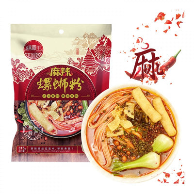 【自营】中国螺霸王 柳州一绝 麻辣螺蛳粉 煮粉 袋装 315g