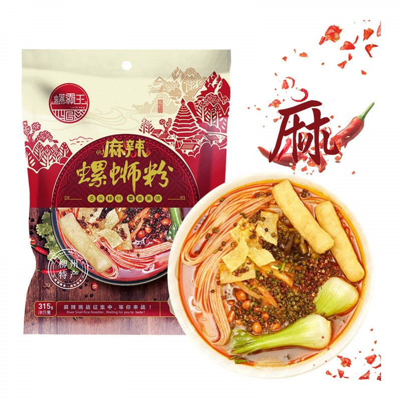 【自营】中国螺霸王 柳州一绝 麻辣螺蛳粉 煮粉 袋装 315g