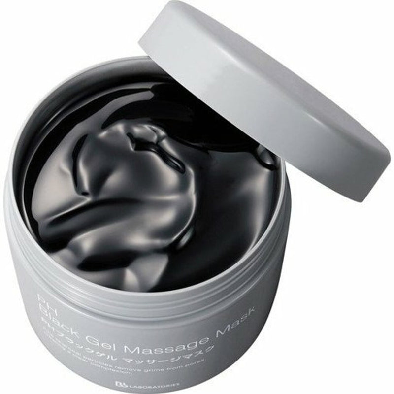 【自营】日本BB LABORATORIES PH黑冻膜 去黑头清洁毛孔 涂抹式按摩膏面膜 黑罐 290g