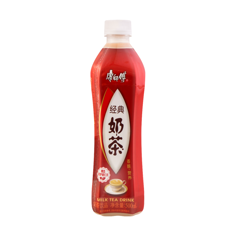 【自营】中国MASTER KONG康师傅 经典奶茶 香浓味 500ml 经典香醇