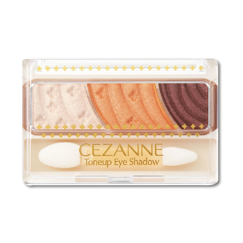 【自营】日本CEZANNE倩诗丽 三色丝滑眼影 
