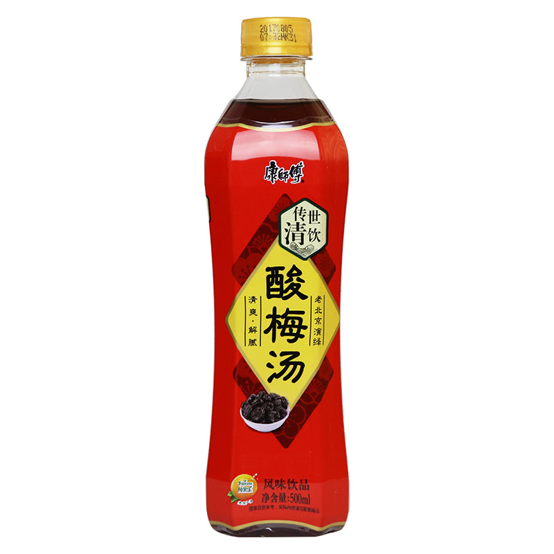 【自营】中国MASTER KONG康师傅 传世清饮 酸梅汤 500ml 清爽解腻