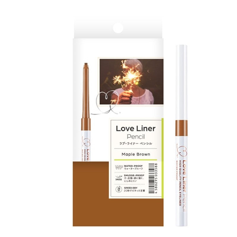 【自营】日本MSH LOVE LINER 新版随心所欲 持久不晕染极细防水眼线胶笔 1支装 