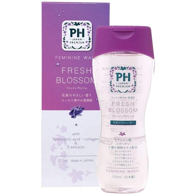 【自营】日本PH CARE 21年新版日版女性私密处弱酸性温和去异味洗私处护理液 150ml 紫色 南国花香