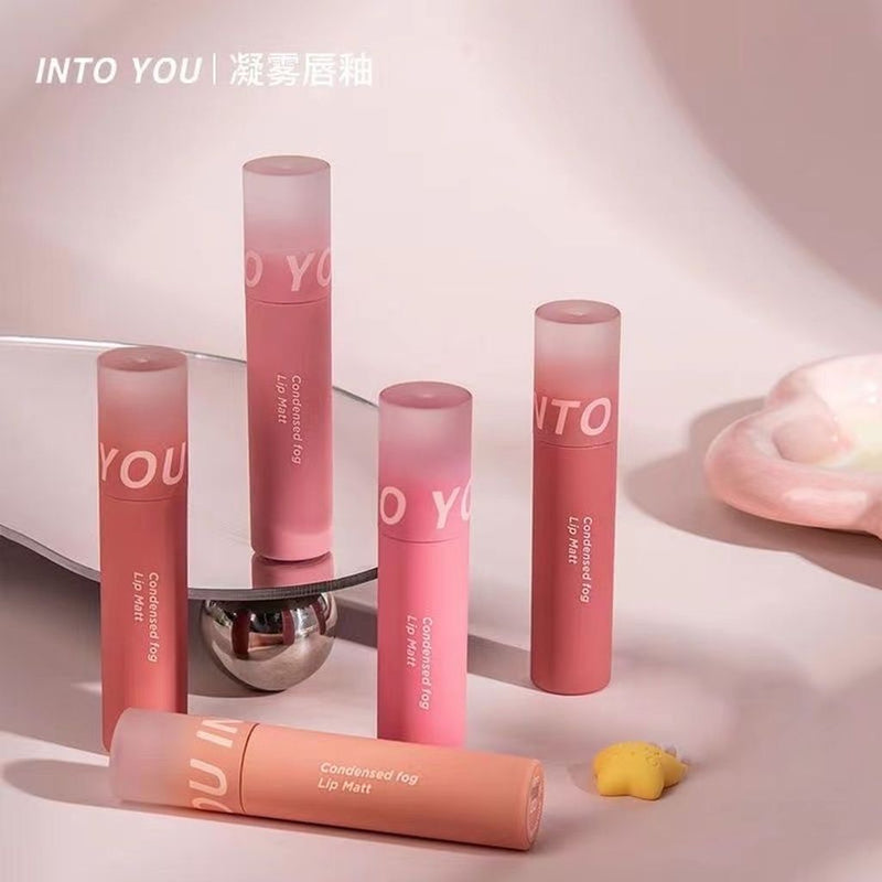 【自营】INTOYOU心慕与你 凝雾雾面哑光丝绒口红唇釉 C02 回甜柚 3.2g