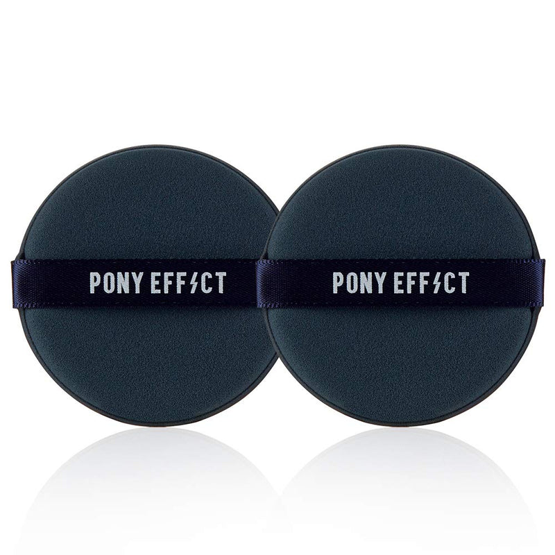 【自营】韩国PONY EFFECT 新水光双面粉扑 2个装 气垫粉饼Q弹亲肤上妆服帖