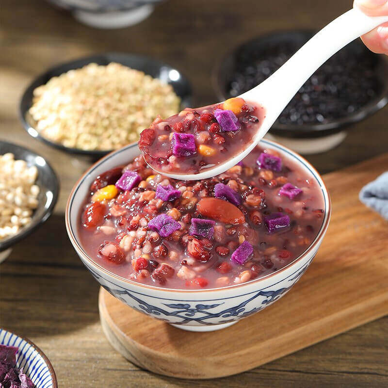 【自营】中国达利园 黑米紫薯八宝粥 360g/罐 早餐速食营养好吸收