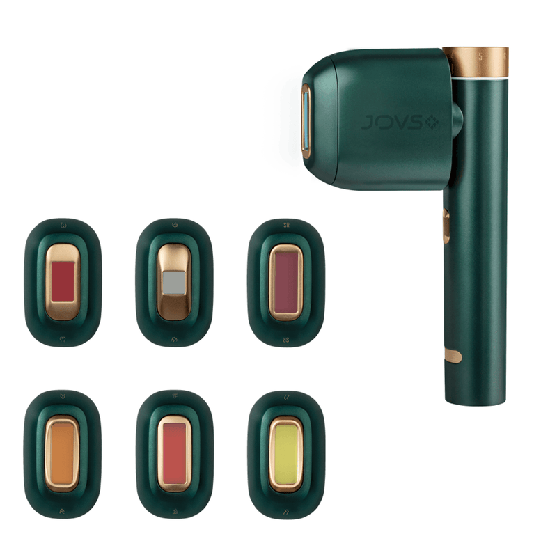 【自营】中国JOVS VENUS 2代 PRO 升级版冰点嫩肤脱毛仪 橄榄绿 六头 家用脱毛仪