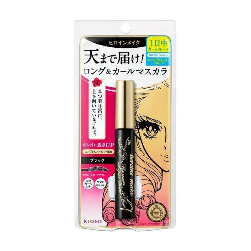 【自营】日本ISEHAN伊势半 KISS ME新版花漾美姬睫毛膏 ＃01 黑色 纤长卷翘 6g
