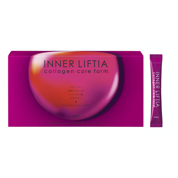 【自营】日本POLA宝丽 INNER LIFTIA胶原蛋白粉+铁 90条入 水蜜桃味 美颜粉末颗粒