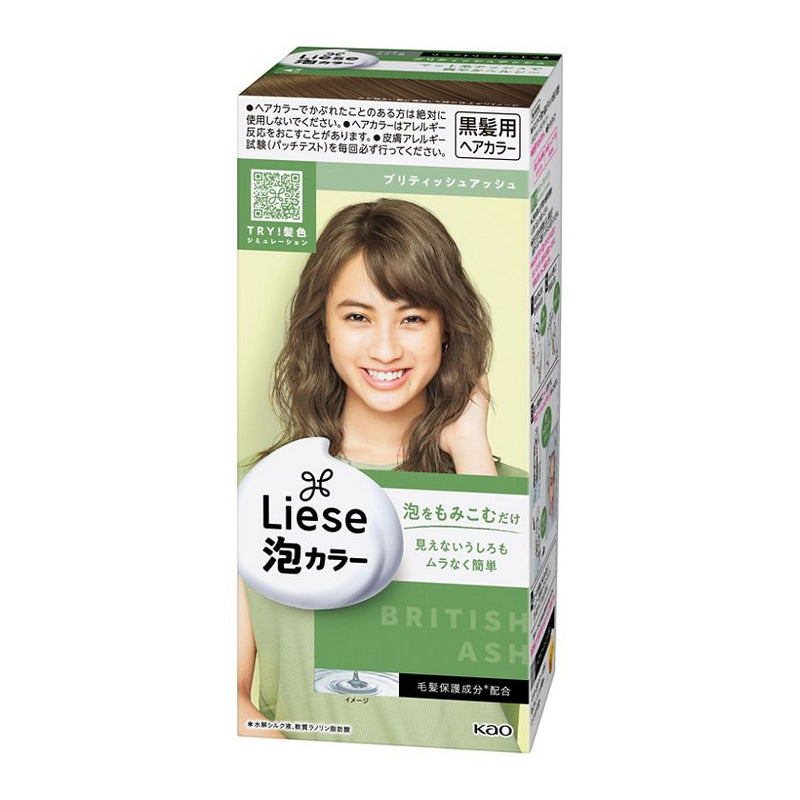 【自营】日本KAO花王 LIESE PRETTIA 新包装泡沫染发剂 