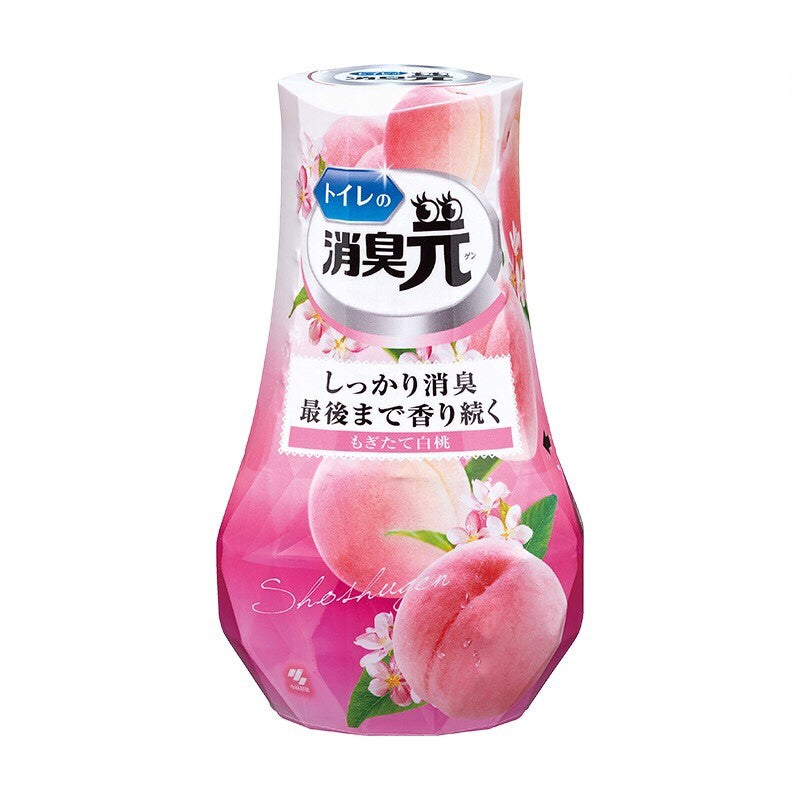 【自营】日本KOBAYASHI小林制药 卫生间消臭元除臭剂 白桃味 400ml 厕所除臭神器芳香薰空气清新剂