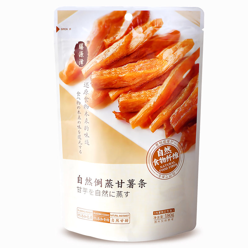 【自营】中国SYZ膳源泽 自然倒蒸甘薯条 180g