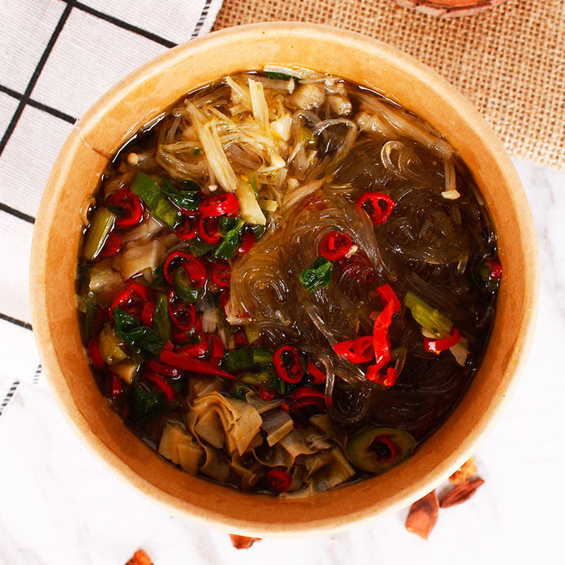 【自营】中国SHIZUREN食族人 藤椒粉 108g/桶 网红藤椒粉 重庆红薯粉条粉丝 速食桶装