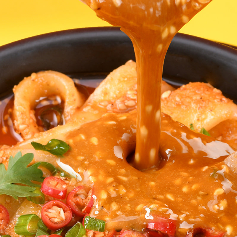 【自营】中国田小花 流汁大宽粉 红油味 271g 山东火锅宽粉自煮宵夜速食