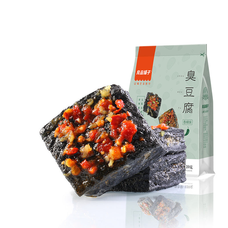 【自营】中国BESTORE良品铺子 长沙臭豆腐 120g 香辣味 油炸豆干湖南特产零食小吃