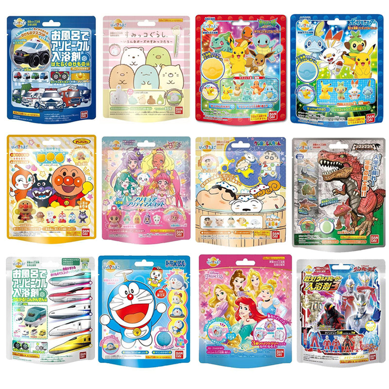【自营】日本BANDAI万代 洗澡球泡澡球入浴剂 75g 卡通玩具沐浴球 抖音款 盲盒入浴球