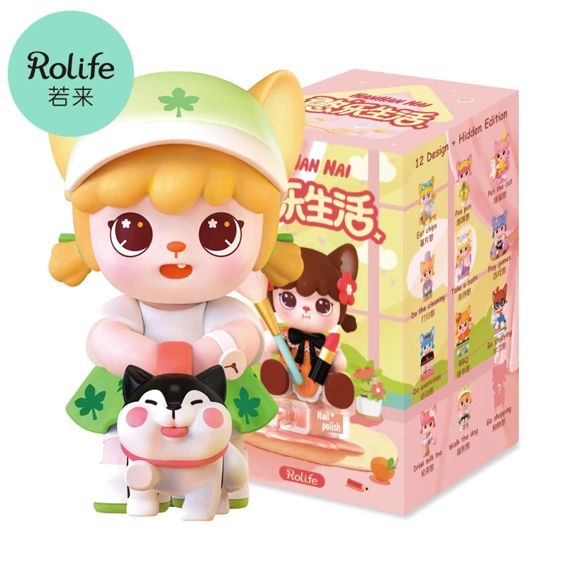 【自营】中国Rolife若来HanhanNai乃憨憨系列憨乐生活盲盒 1盒 十二款随机发货