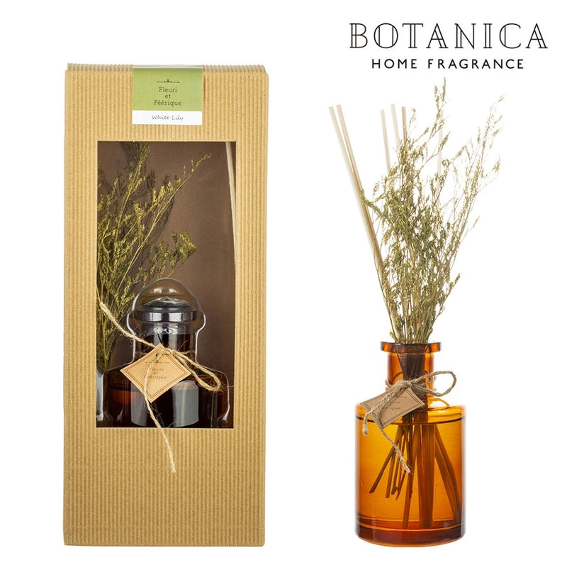 【自营】日本BOTANICA 植物芦苇香薰 自然的恩赐系列香氛 百合香 200ml 无火香熏室内扩香香水棒