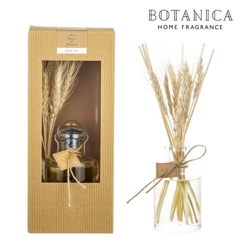 【自营】日本BOTANICA 植物芦苇香薰 自然的恩赐系列香氛 白茶香 200ml 无火香熏室内扩香香水棒