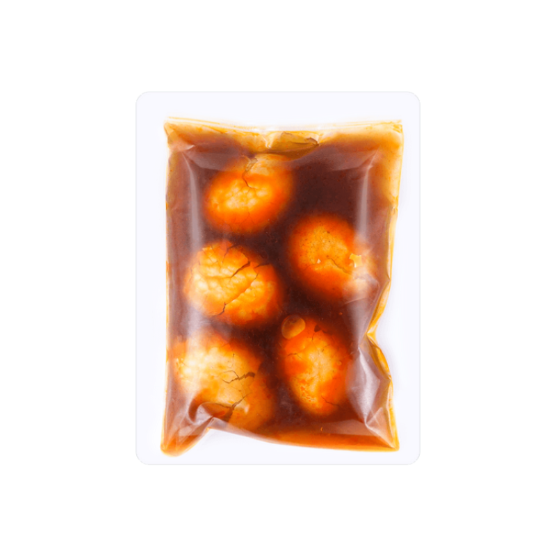 【自营】中国神丹 带汁带壳茶叶蛋 香辣味 250g 即食网红卤味小吃休闲食品零食