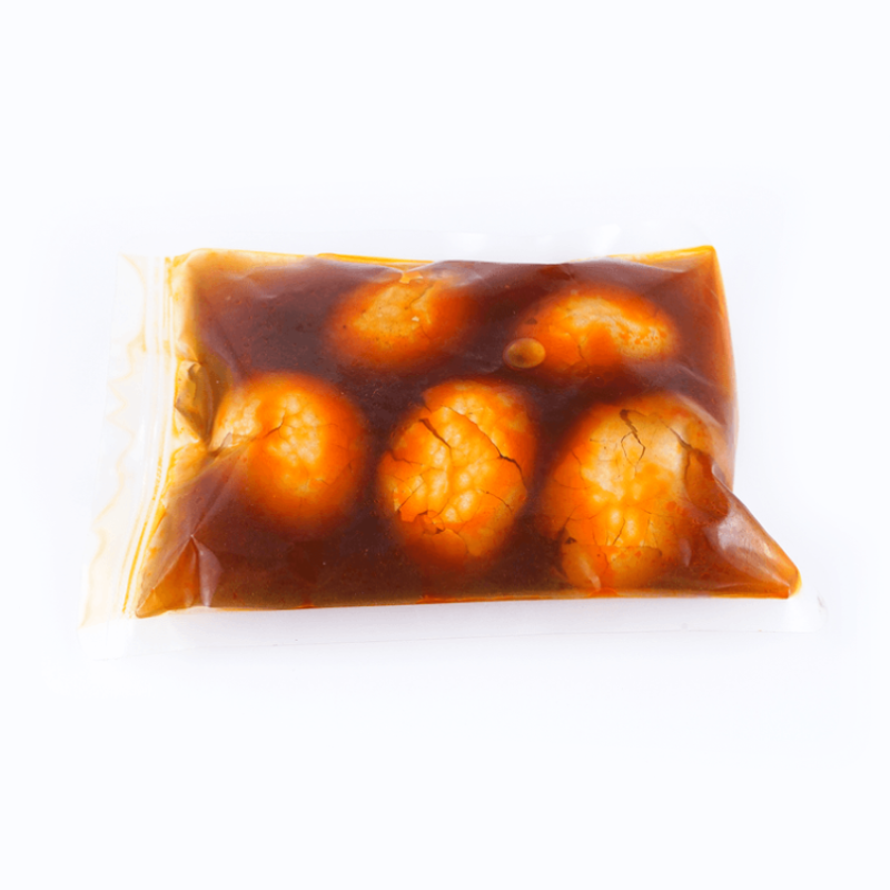 【自营】中国神丹 带汁带壳茶叶蛋 香辣味 250g 即食网红卤味小吃休闲食品零食